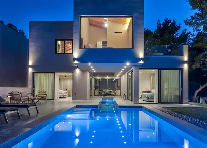 Zakynthos Luxury Villa Mon Diom I, Seafront Vila *
