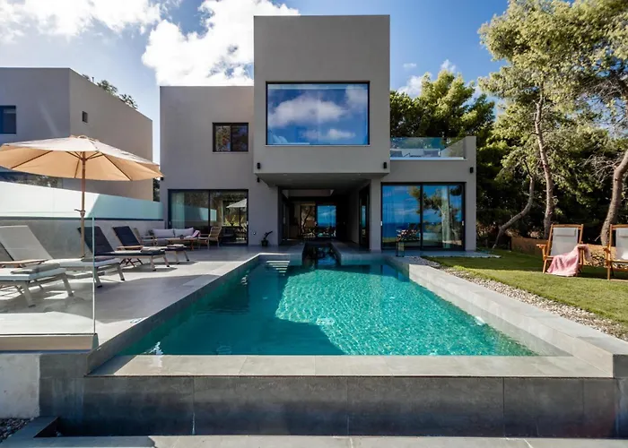 Zakynthos Luxury Villa Mon Diom I, Seafront * Vasilikí
